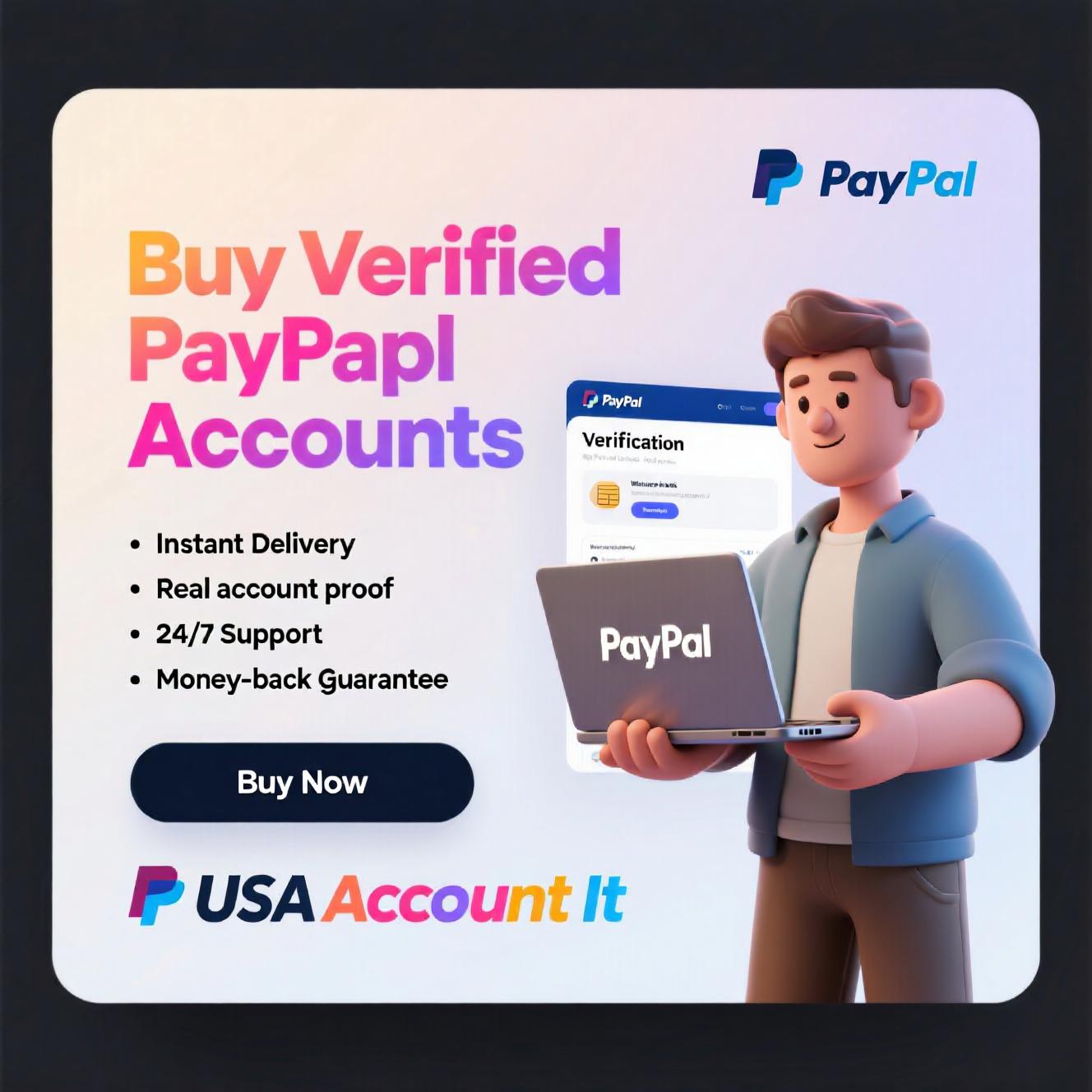 Buy Verified PayPal Accounts - Personal & Business